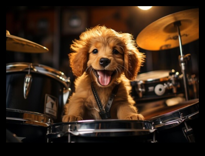 Doggy Drum Circle: Musical Moments for Canine Companions