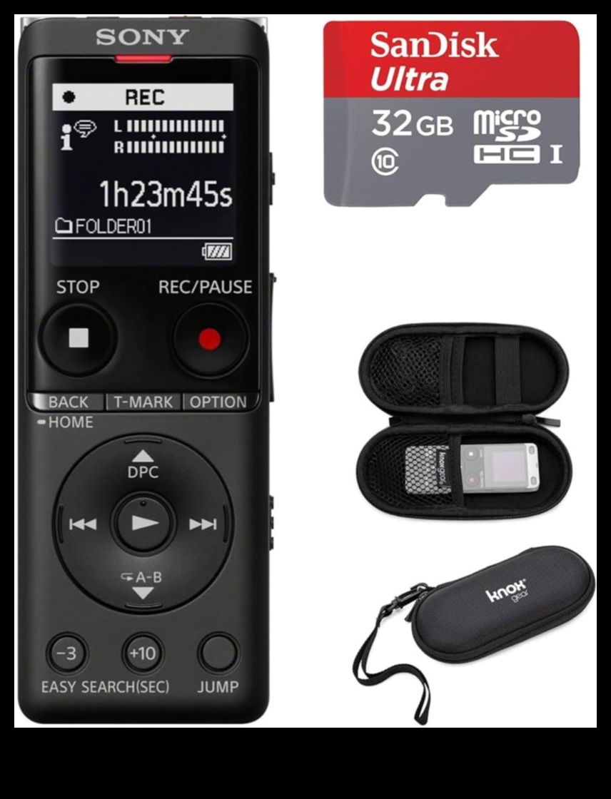 Αριστεία εγγραφής φωνής: Αξεσουάρ για λήψη ήχου υψηλής ποιότητας