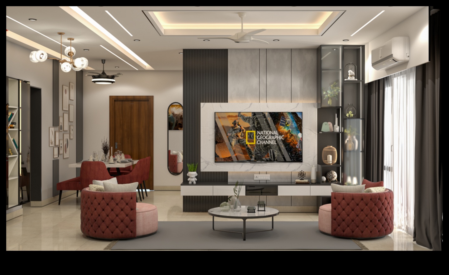 Σχεδιασμός οθόνης: Αρχιτεκτονικά Ηλεκτρονικά για Μοντέρνους Χώρους Διαβίωσης