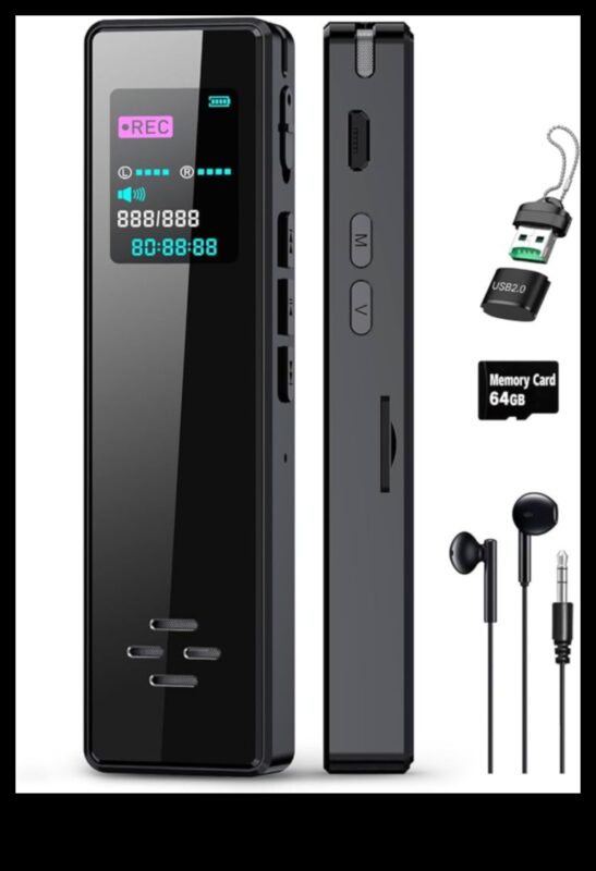 Αριστεία εγγραφής φωνής: Αξεσουάρ για λήψη ήχου υψηλής ποιότητας