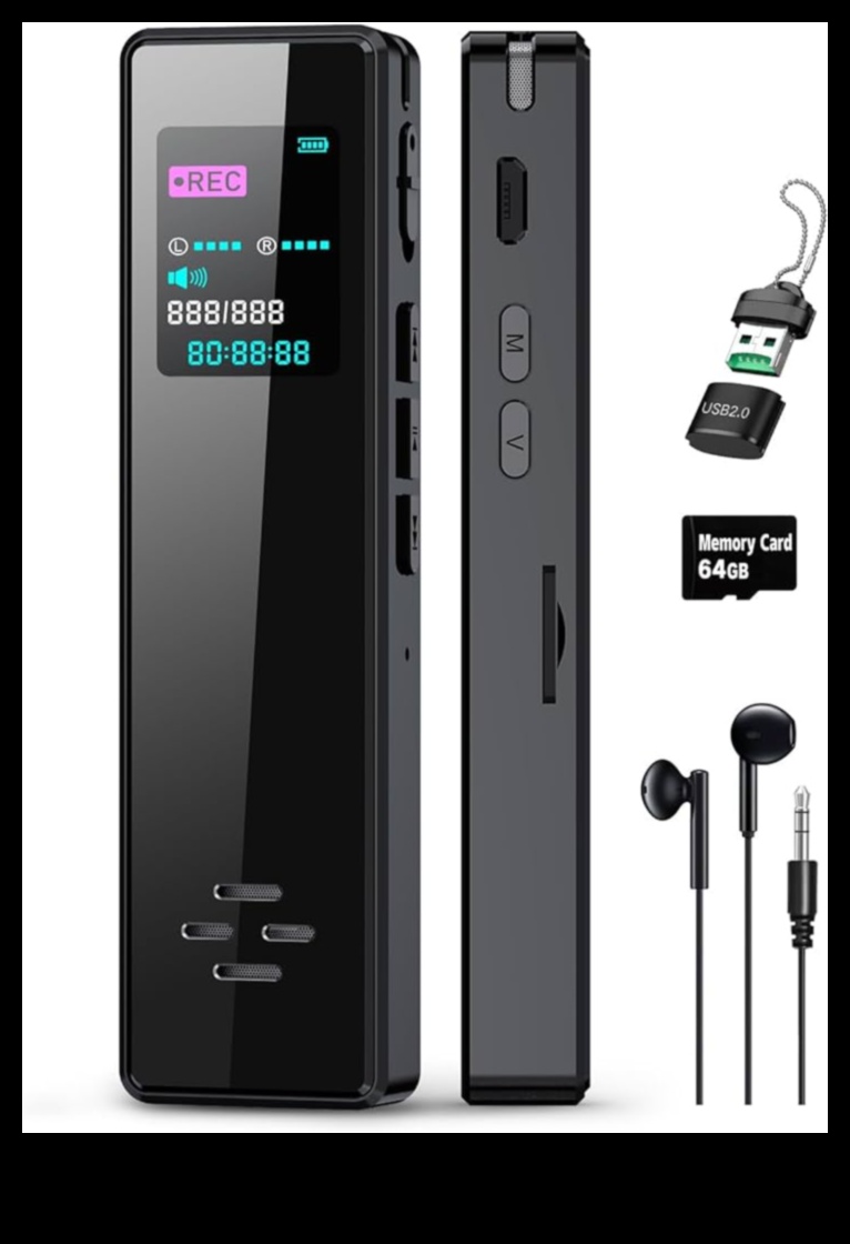 Αριστεία εγγραφής φωνής: Αξεσουάρ για λήψη ήχου υψηλής ποιότητας